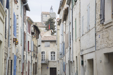 Fototapeta na wymiar Town of Beaucaire, Provence