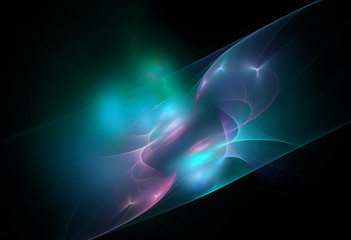 Abstract fractal background