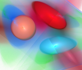 Abstract fractal background