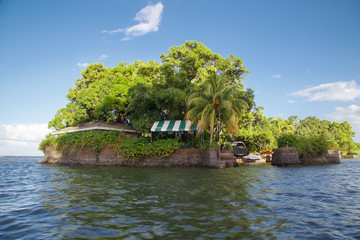 isletas de granada view, tourist natural place to visit from Nicaragua © carles