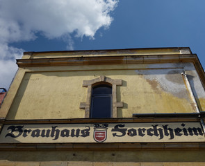 Fototapeta premium Altes Brauhaus Forchheim