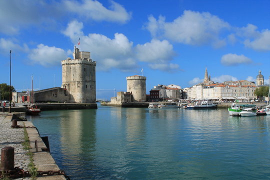 Vieux port de la Rochelle, France