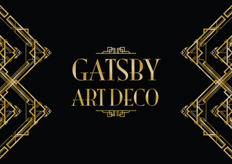  art deco background