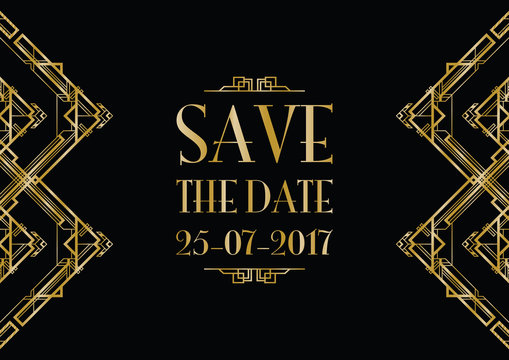 save the date wedding invitation