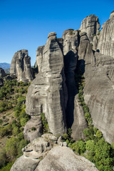 Meteora Monasteries Landscape, Greece