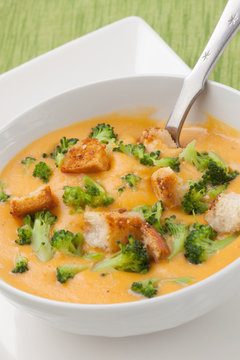 Broccoli - Cheddar Soup