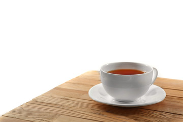 Cup of tea on a table