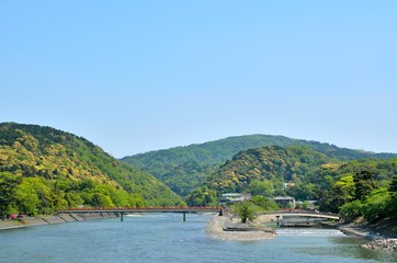京都　宇治川