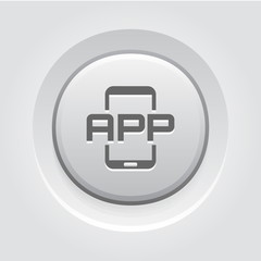 Fototapeta premium Mobile Application Icon