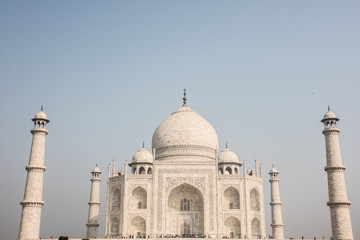 Fototapeta na wymiar Wonderful Taj Mahal