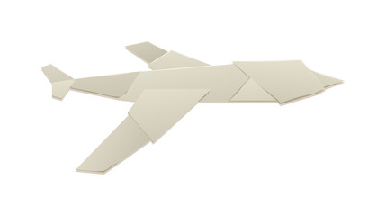 Toy plane vector illustration.