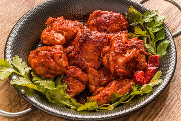 タンドリーチキン　 Gourmet of Tandoori chicken India