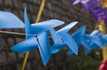 Blue Windmills in the event