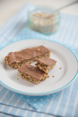 Müsli Schokoladen Riegel 