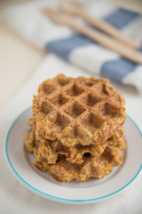 Herzhafte Waffeln