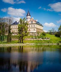 Fototapeta na wymiar Czech castle Radun