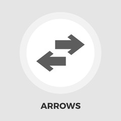 Arrow flat icon