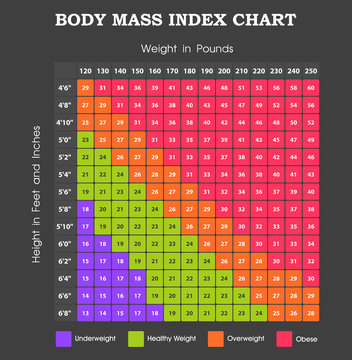 Body mass index chart hi-res stock photography and images - Alamy