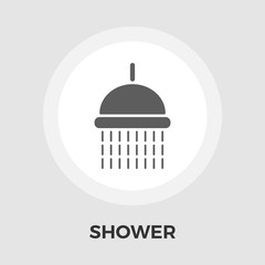 Shower vector flat icon