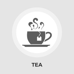 Tea flat icon