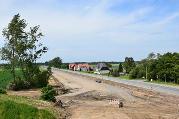 Bodenversiegelung durch Straßenbau
