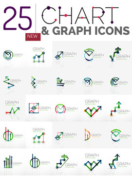 Collection of chart logos