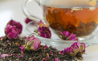 rose bud tea
