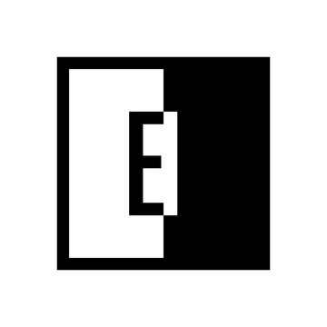 initial square half logo