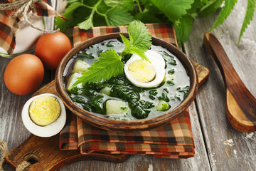Soup of nettles