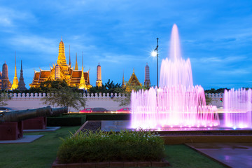 Wat Phra Kaew in Bangkok.,Thailand