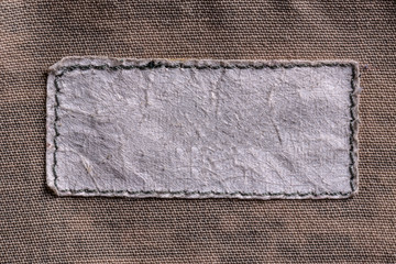 Label on textile