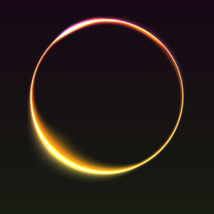 Abstract ring background