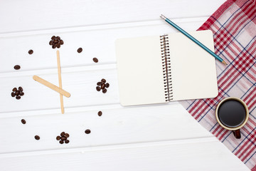 Time to relax with coffee