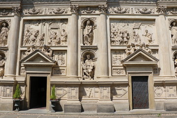 Détail du sanctuaire Notre-Dame de Lorette à Prague