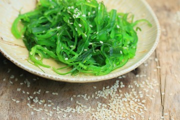 Seaweed salad - Japanese food