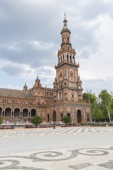 Obraz premium Spain Square, Seville, Spain (Plaza de Espana, Sevilla)