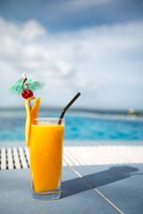 Fresh mango juice