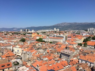 Fototapeta na wymiar Diocletian Palace in Split, Croatia