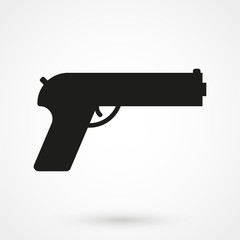 gun icon vector