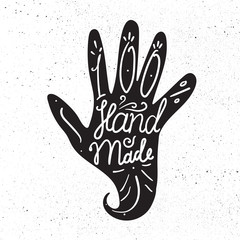 Fototapeta premium Hand Made Badge