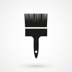 paint brush icon vector