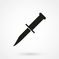 Knife icon vector