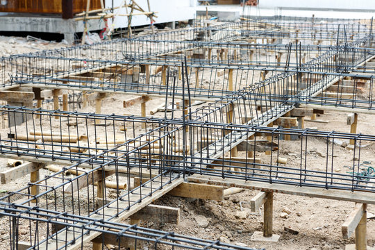 foundation steel for home building