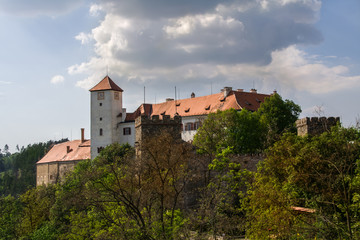 Fototapeta na wymiar Bitov. Medieval castle in Moravia. Czech republic