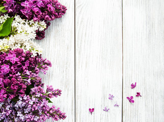 Lilac flowers