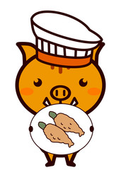 イタリア料理と動物シリーズ