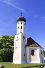 Fototapeta na wymiar Die Wallfahrtskirche St. Salvator