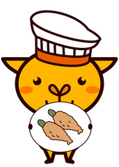 イタリア料理と動物シリーズ