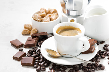 coffee break, concept photo, closeup
