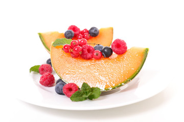 melon and berry fruit